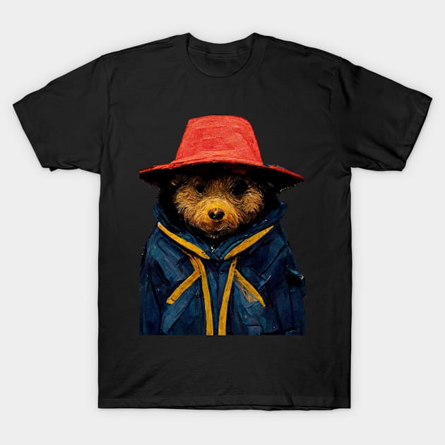 Super Cute Paddington Bear T-Shirt by Kit'sEmporium